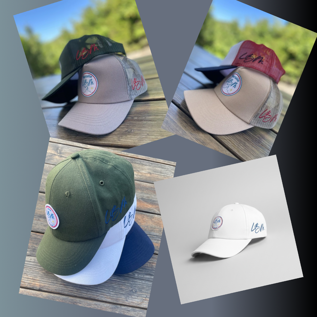 LES CASQUETTES LBM
