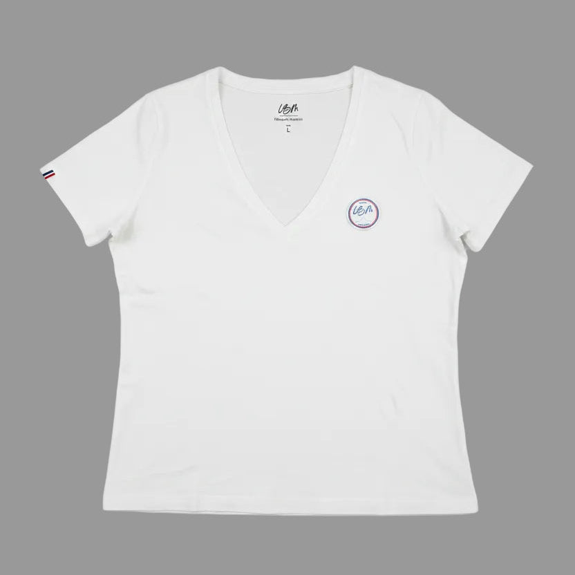 LE TEE-SHIRT LBM COL V FEMME