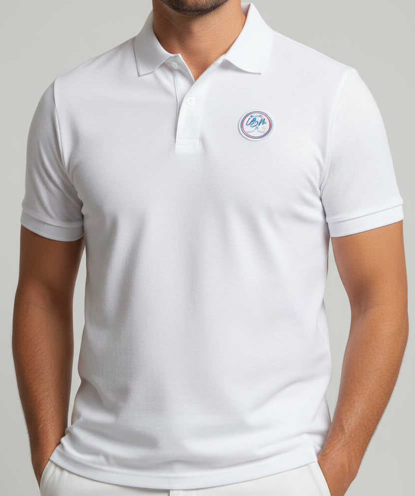 POLO HOMME BLANC
