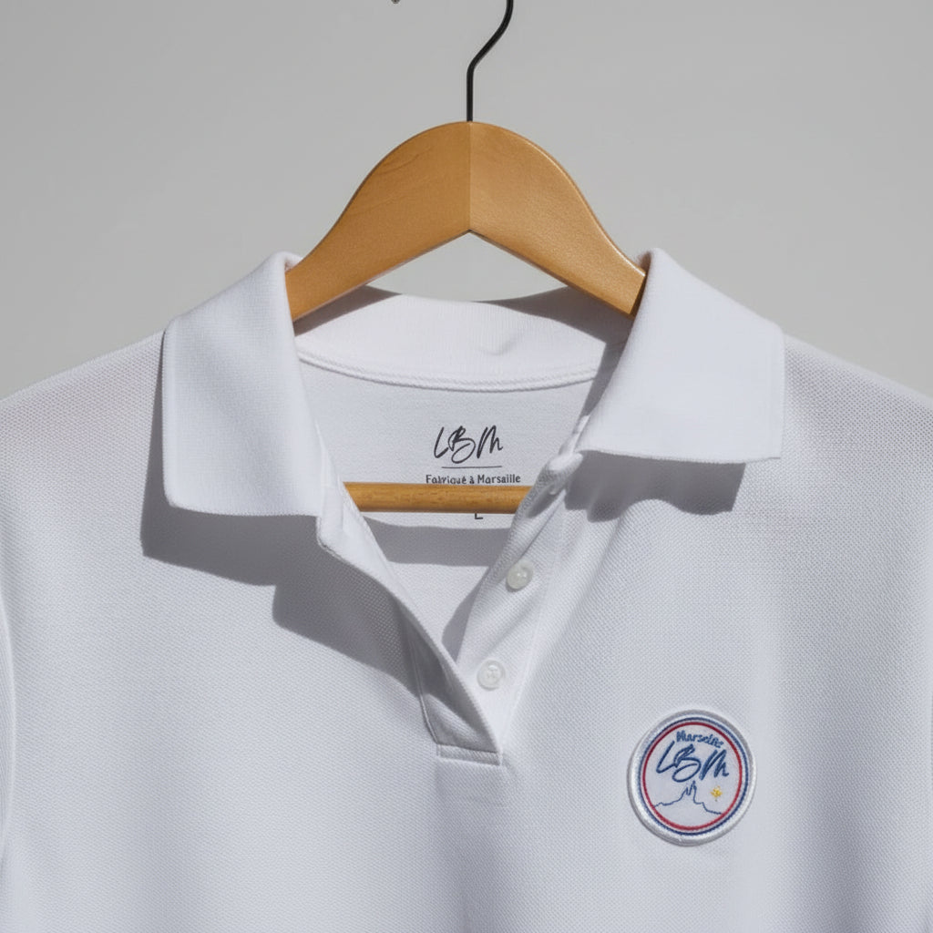 POLO HOMME BLANC