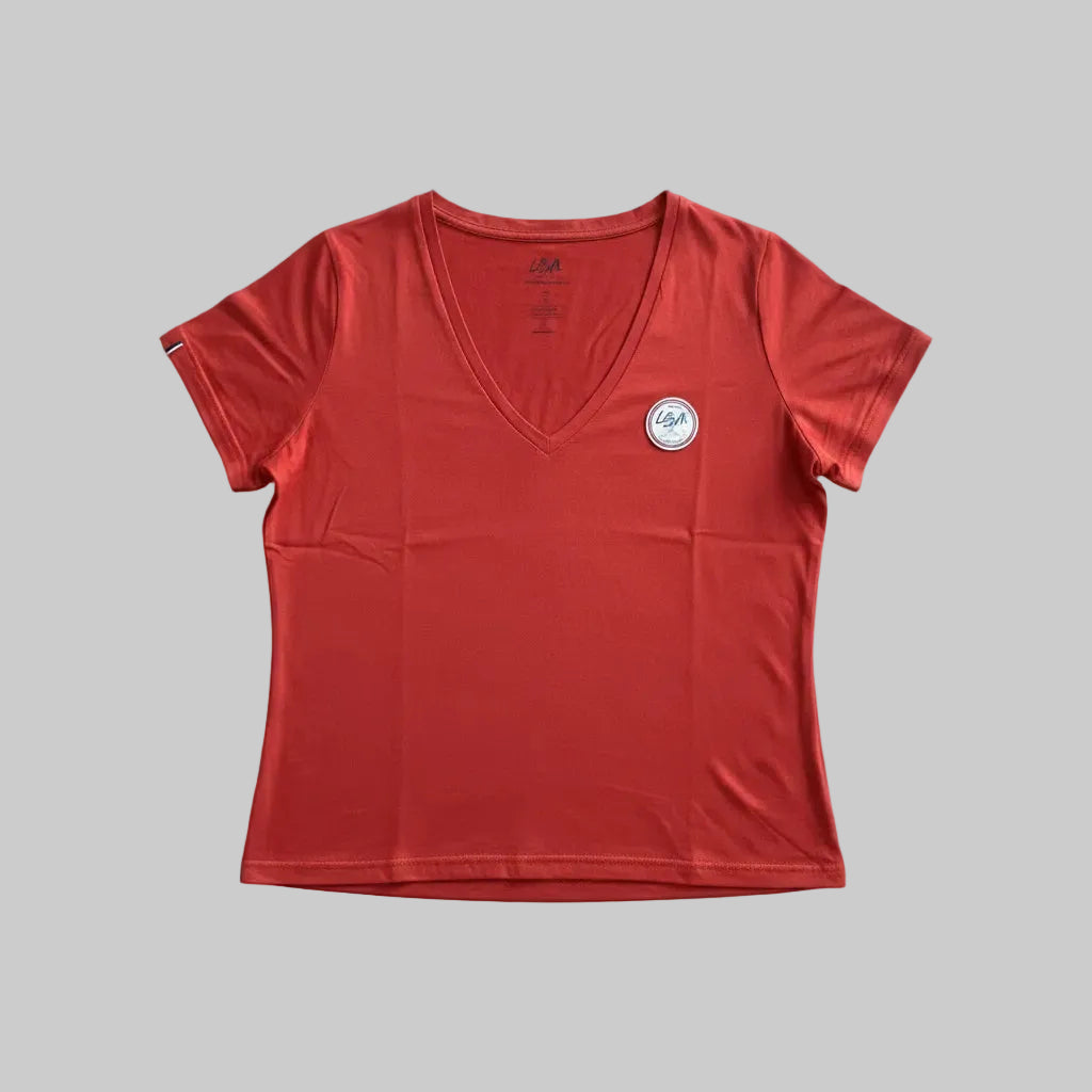 LE TEE-SHIRT LBM COL V FEMME