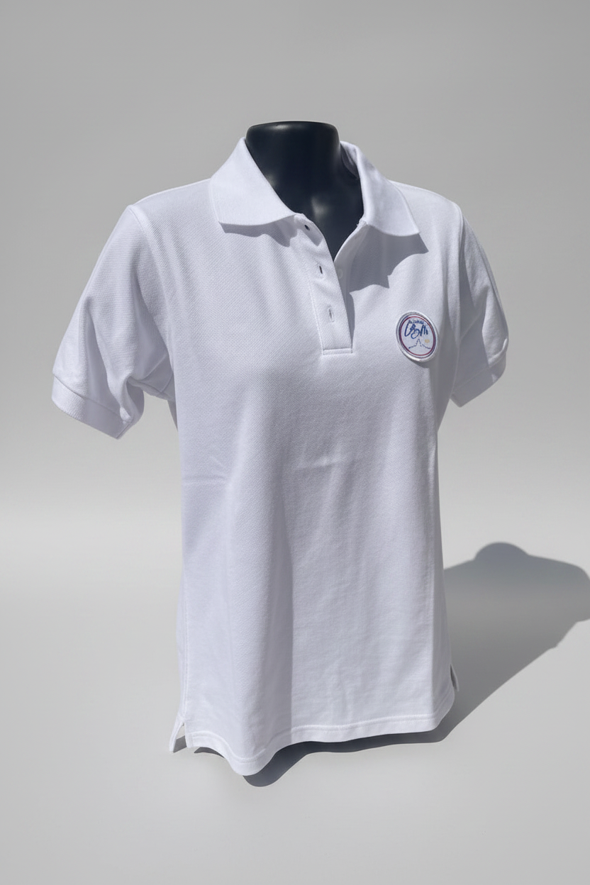 POLO FEMME  BLANC